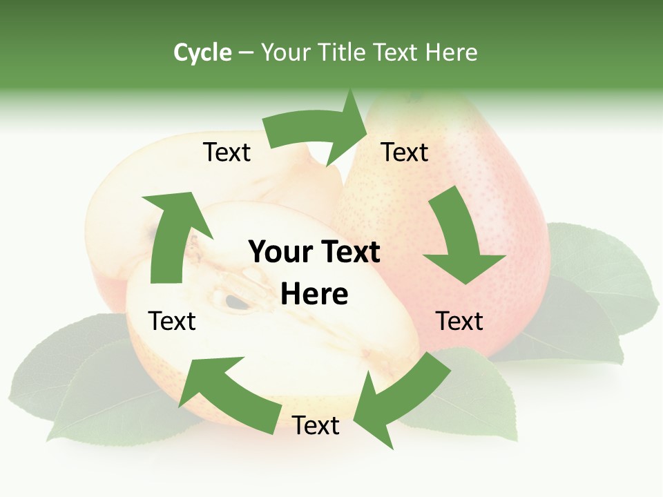 Sweet Green Juicy PowerPoint Template