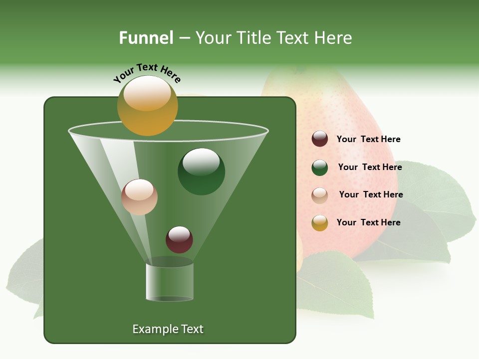Sweet Green Juicy PowerPoint Template