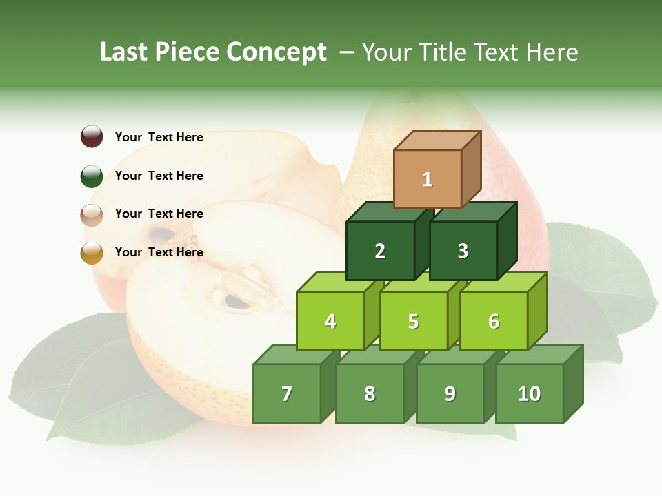 Sweet Green Juicy PowerPoint Template