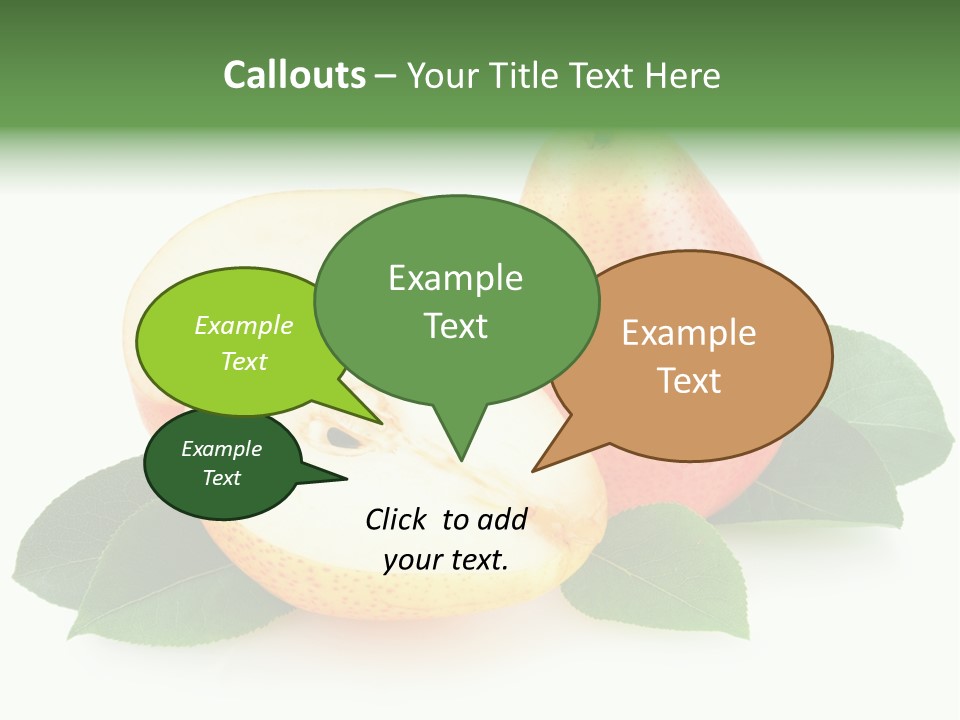 Sweet Green Juicy PowerPoint Template