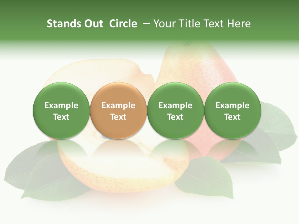 Sweet Green Juicy PowerPoint Template