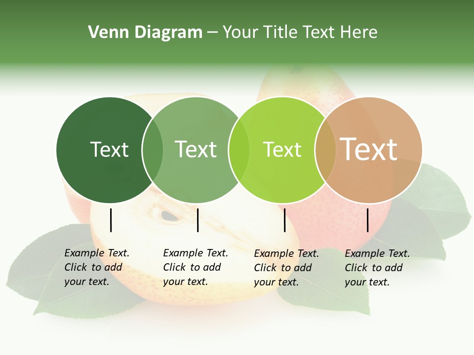 Sweet Green Juicy PowerPoint Template
