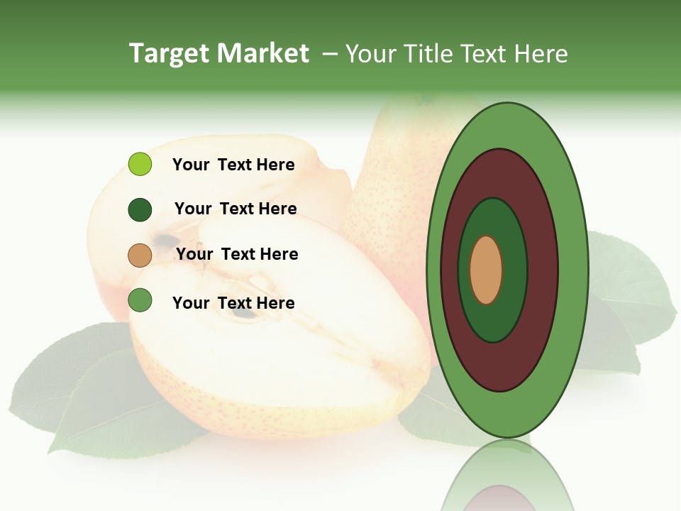 Sweet Green Juicy PowerPoint Template