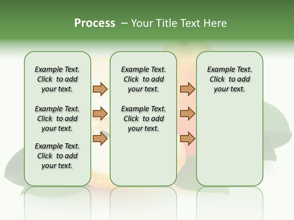 Sweet Green Juicy PowerPoint Template