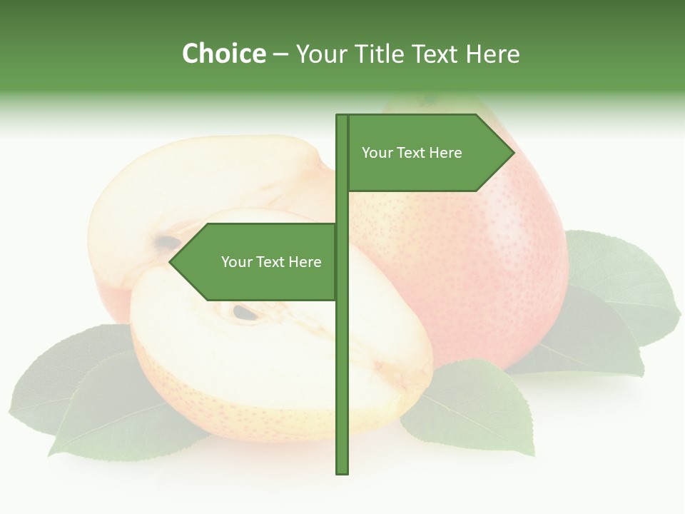 Sweet Green Juicy PowerPoint Template