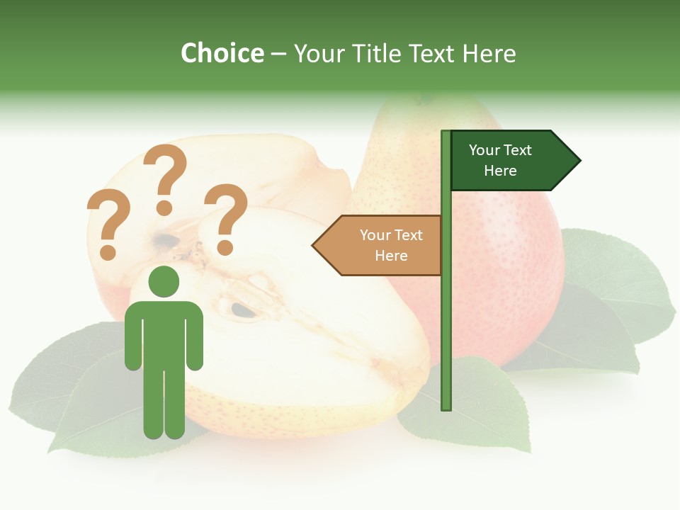 Sweet Green Juicy PowerPoint Template