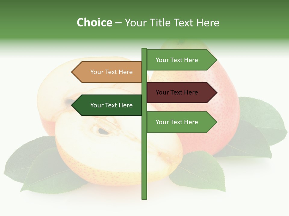 Sweet Green Juicy PowerPoint Template