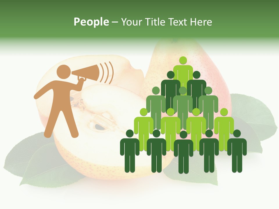 Sweet Green Juicy PowerPoint Template