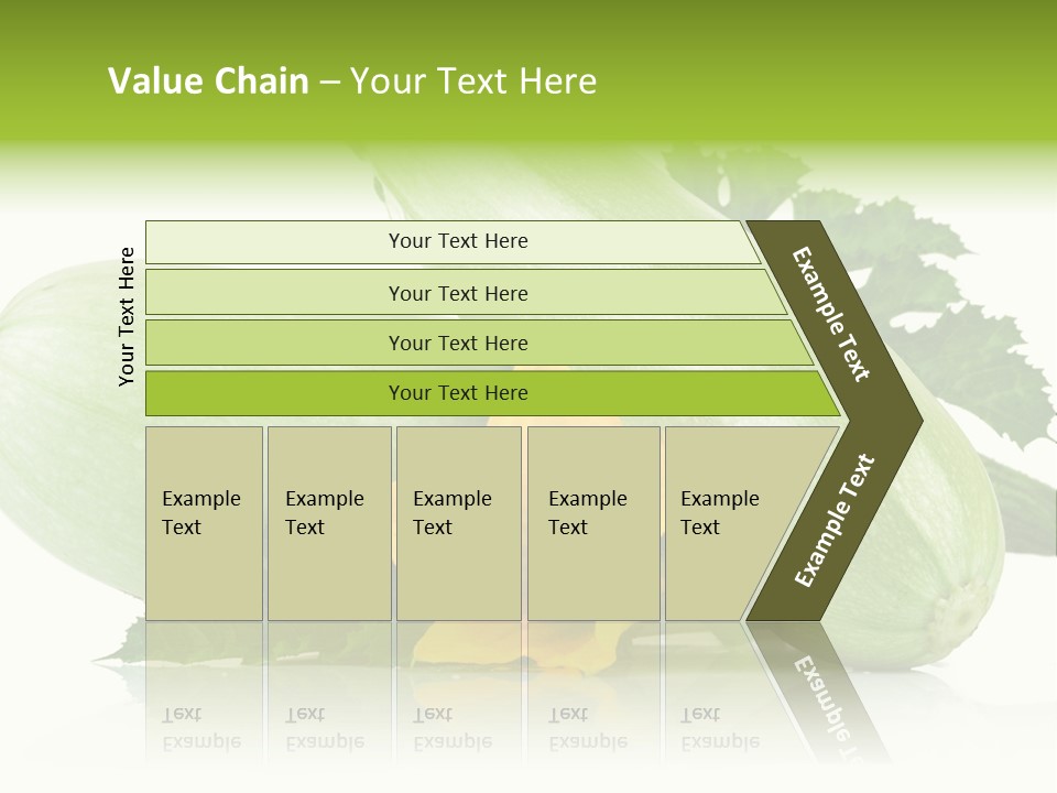 Yellow Two White PowerPoint Template