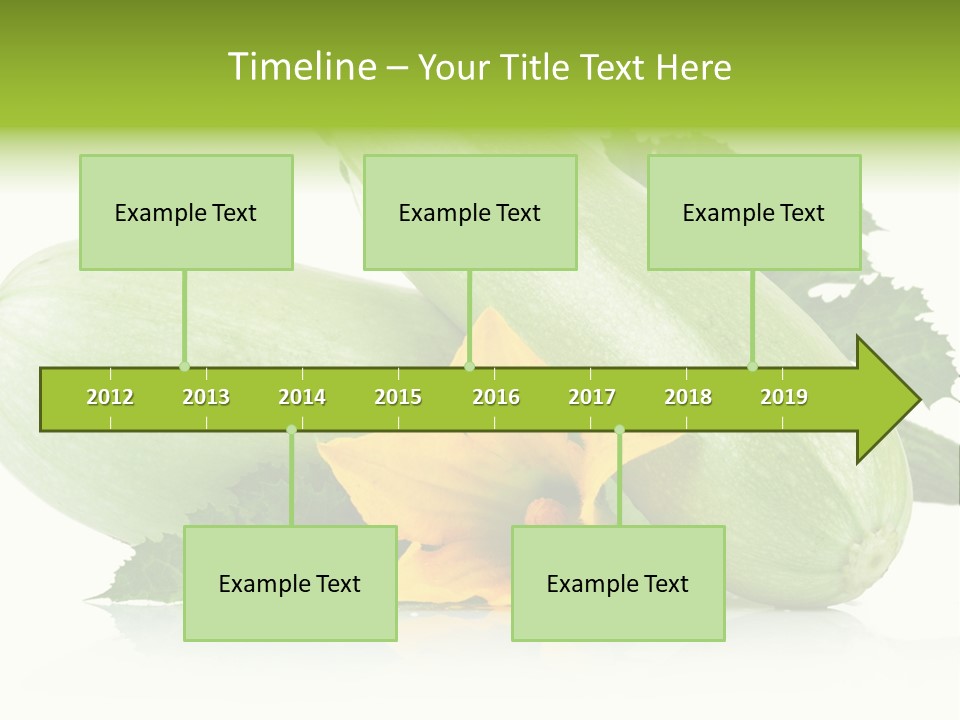 Yellow Two White PowerPoint Template