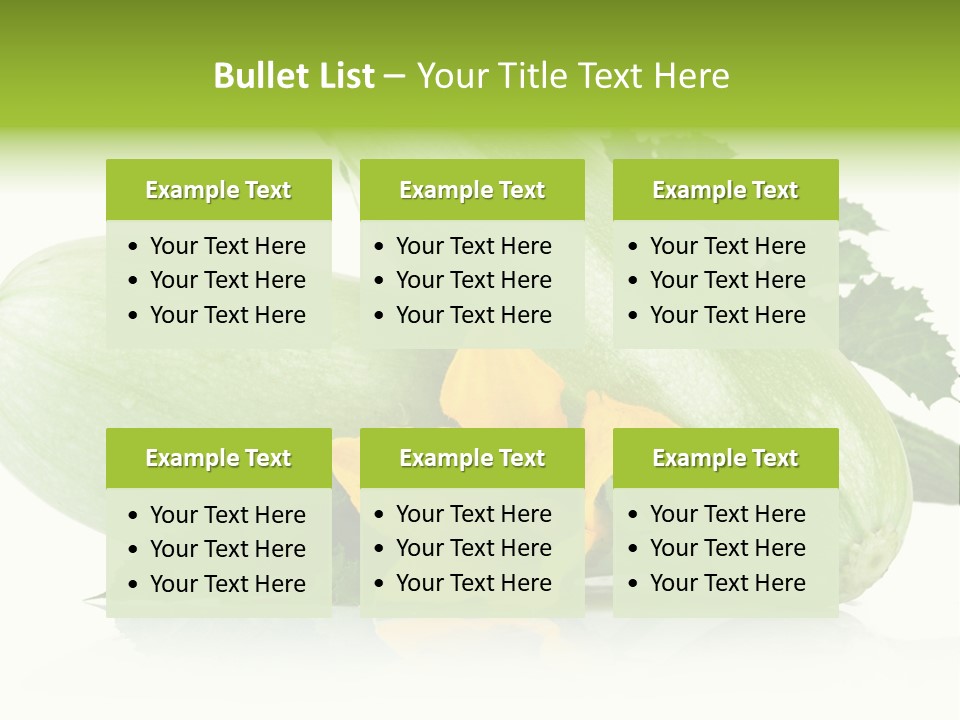 Yellow Two White PowerPoint Template