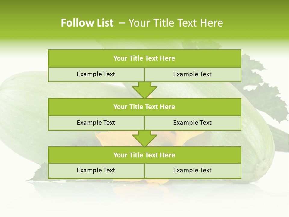 Yellow Two White PowerPoint Template