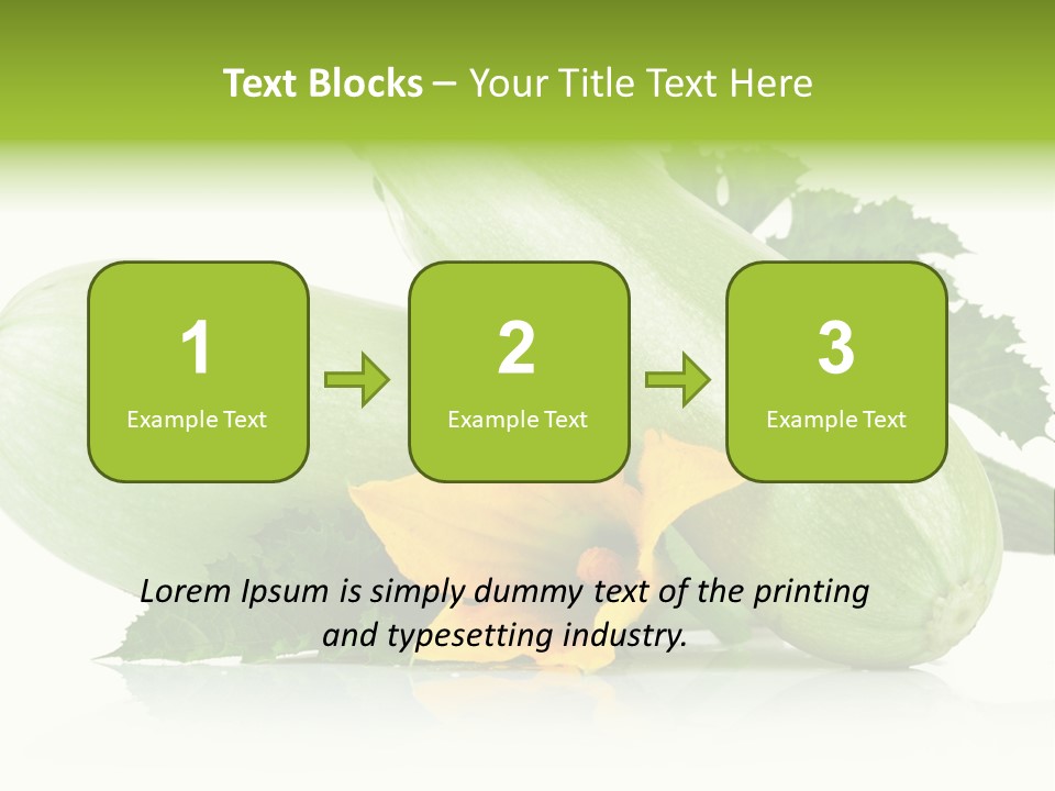 Yellow Two White PowerPoint Template