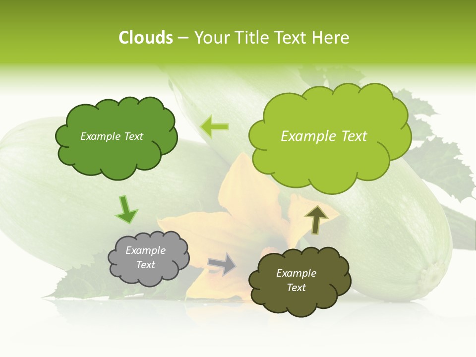 Yellow Two White PowerPoint Template