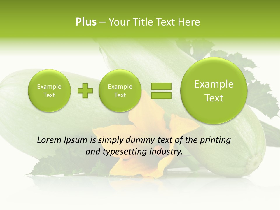 Yellow Two White PowerPoint Template