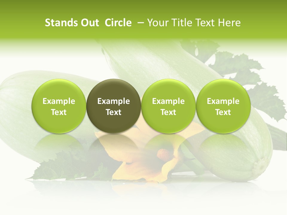 Yellow Two White PowerPoint Template