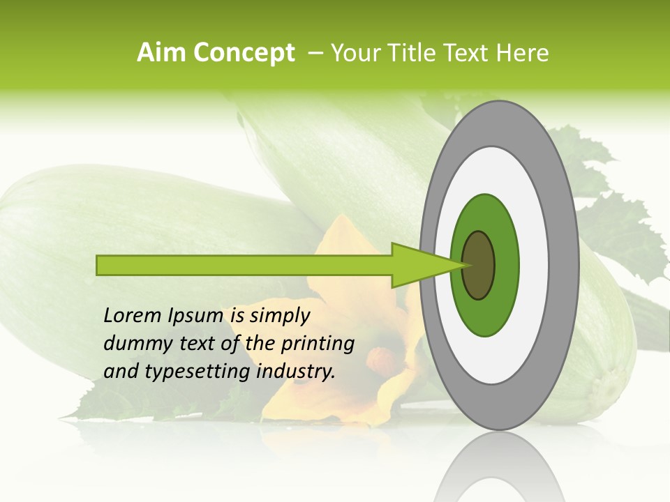 Yellow Two White PowerPoint Template