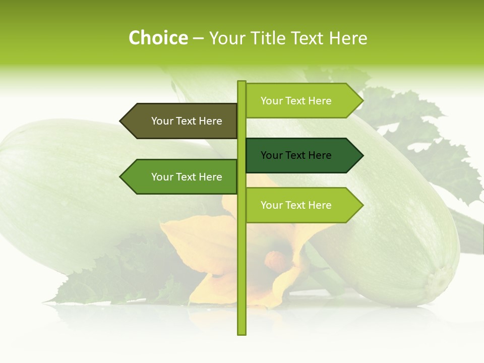 Yellow Two White PowerPoint Template