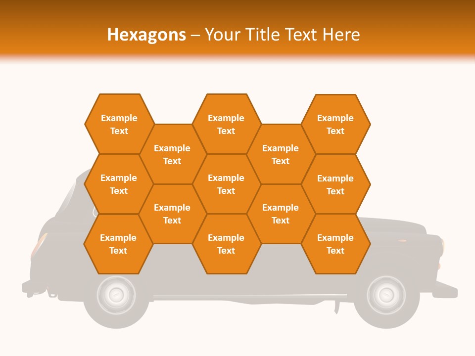 Vintage Black London PowerPoint Template