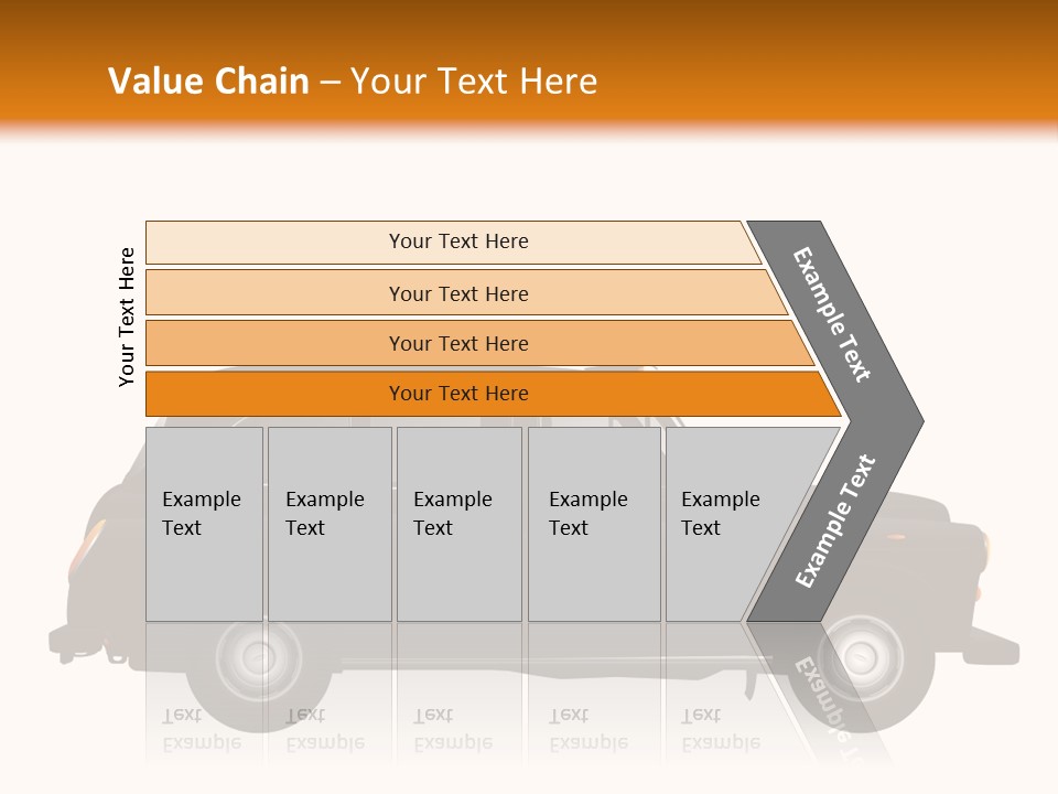 Vintage Black London PowerPoint Template