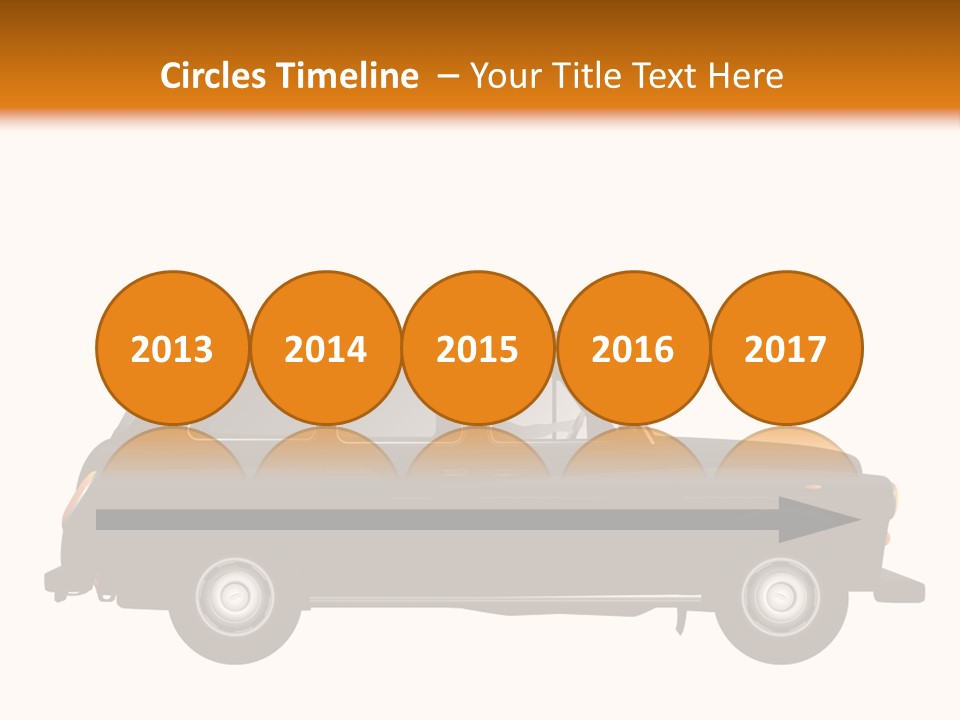 Vintage Black London PowerPoint Template