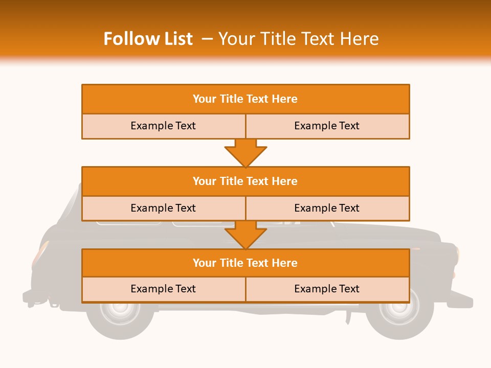 Vintage Black London PowerPoint Template