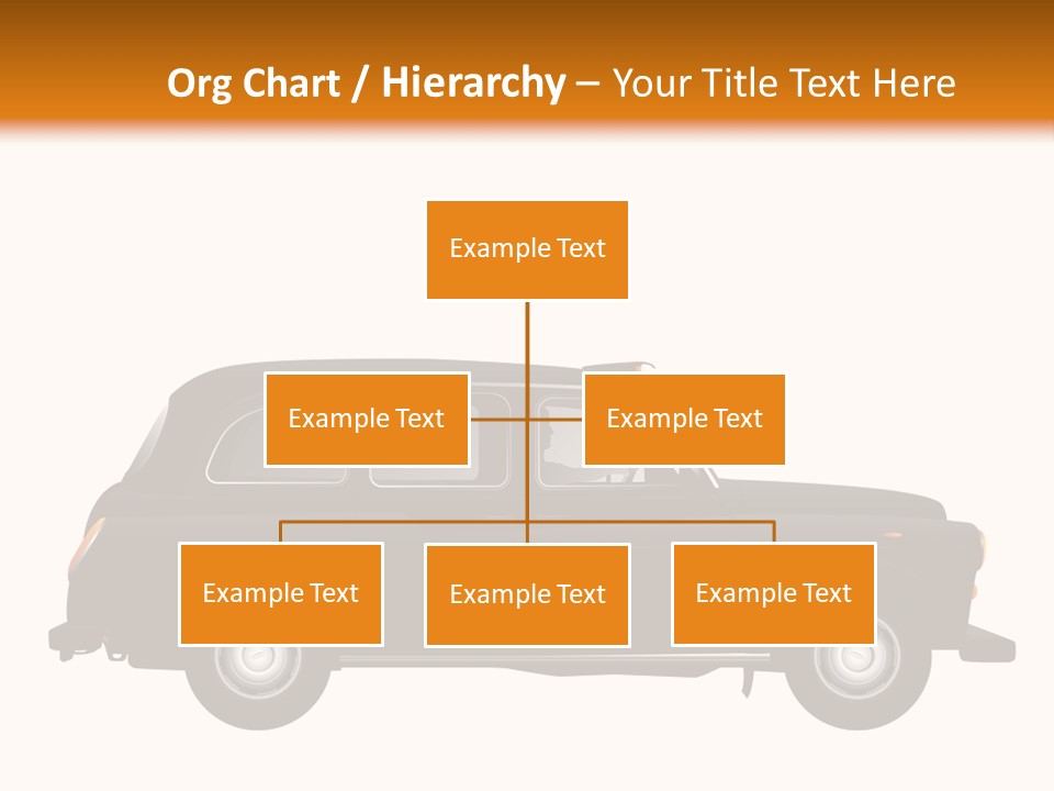 Vintage Black London PowerPoint Template