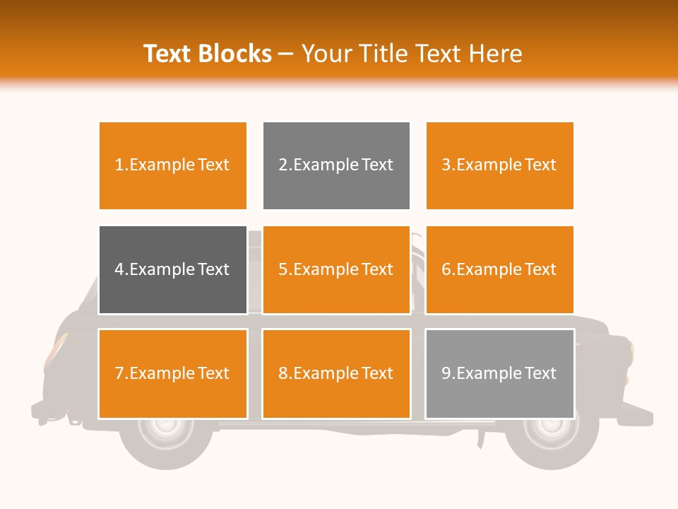Vintage Black London PowerPoint Template