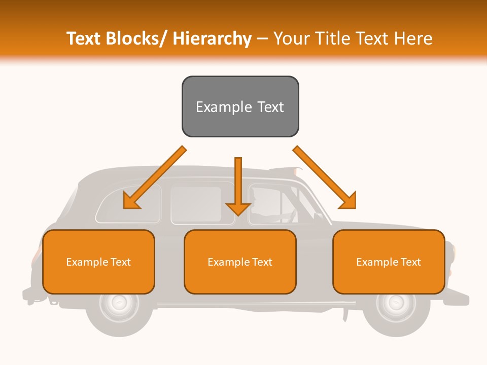 Vintage Black London PowerPoint Template