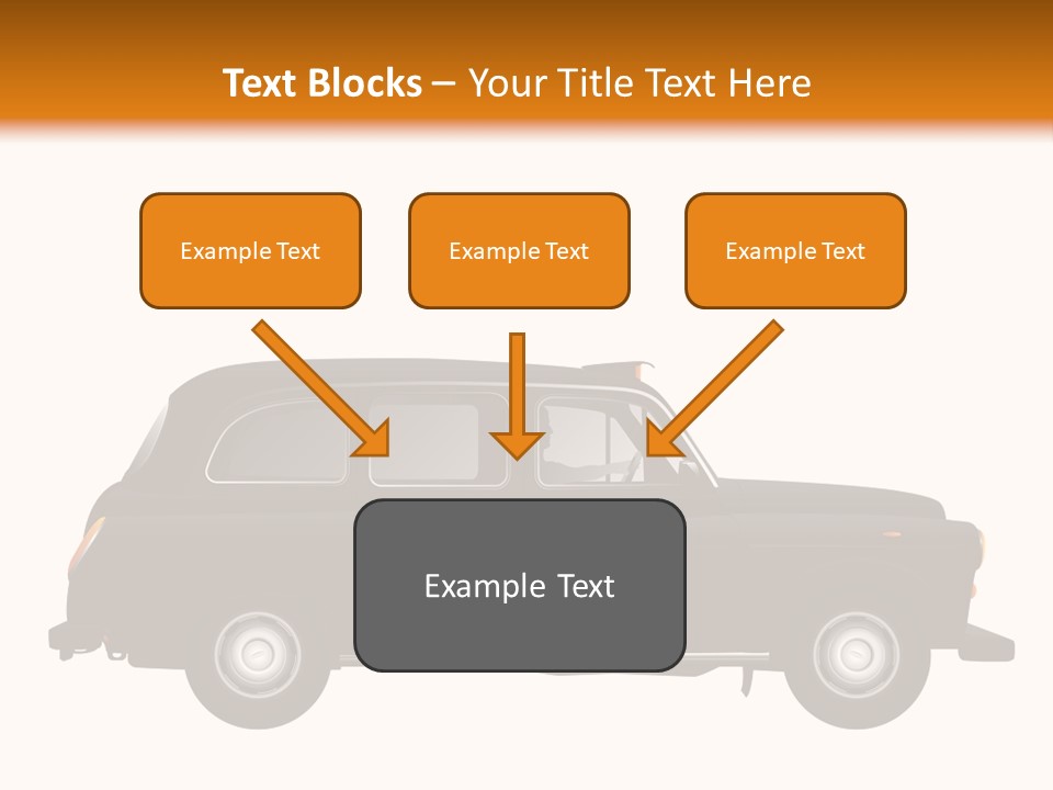 Vintage Black London PowerPoint Template