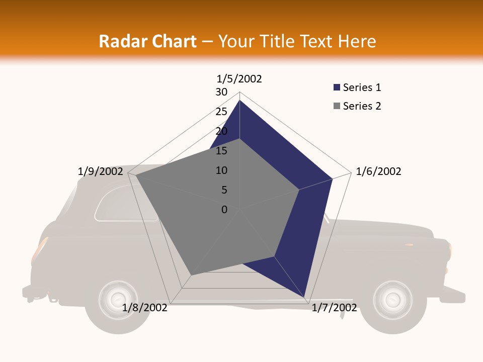Vintage Black London PowerPoint Template