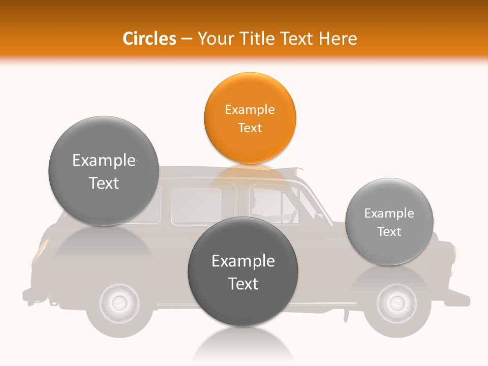 Vintage Black London PowerPoint Template