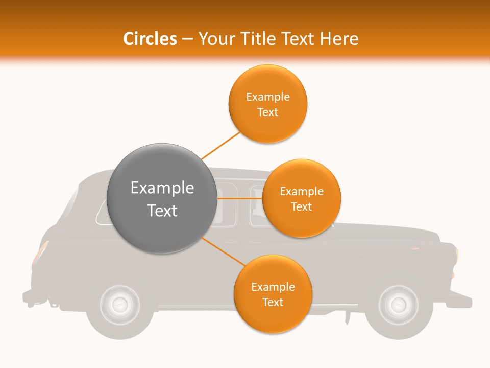 Vintage Black London PowerPoint Template