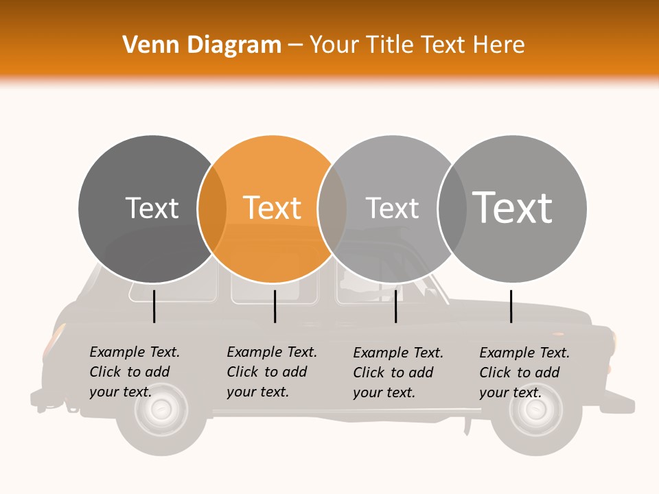 Vintage Black London PowerPoint Template