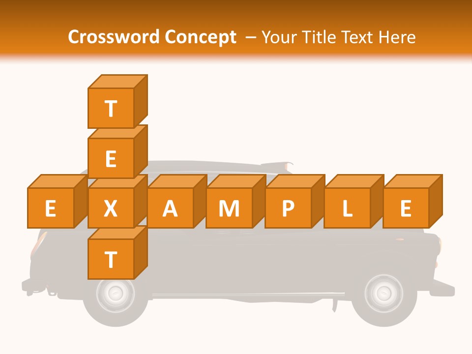 Vintage Black London PowerPoint Template