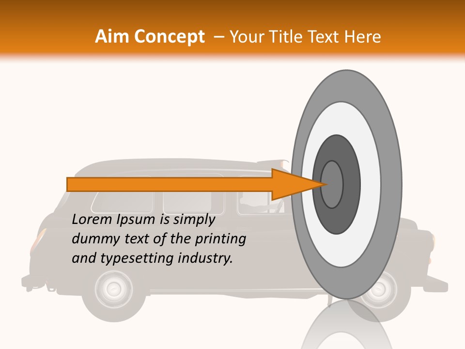 Vintage Black London PowerPoint Template