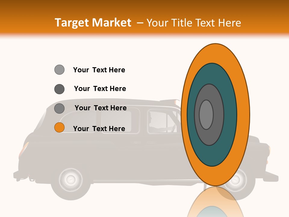 Vintage Black London PowerPoint Template