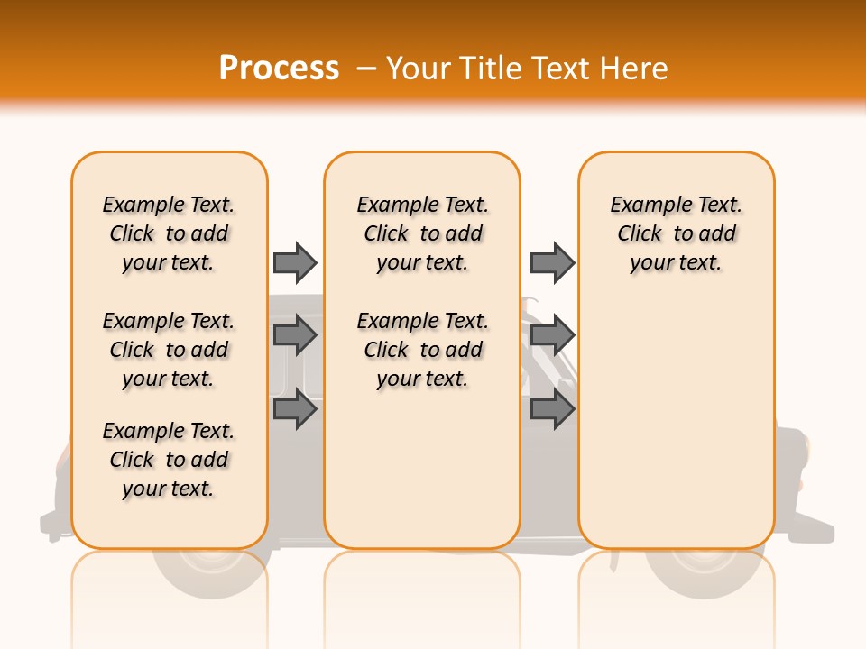 Vintage Black London PowerPoint Template