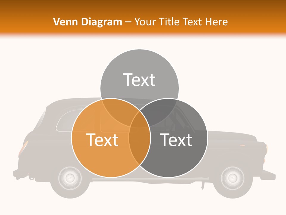 Vintage Black London PowerPoint Template