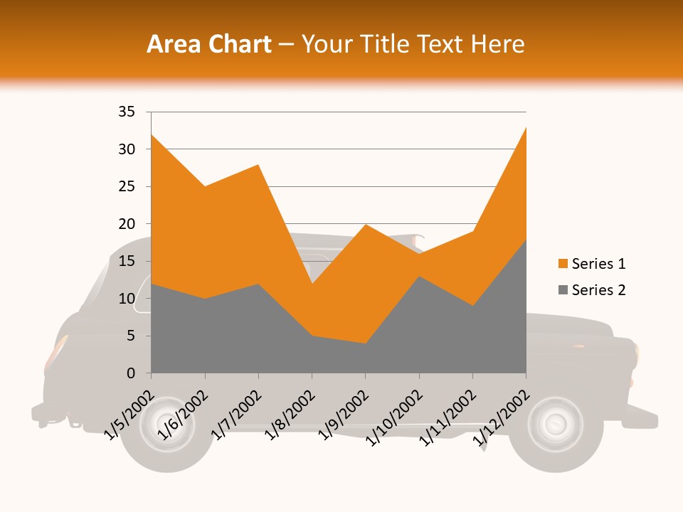 Vintage Black London PowerPoint Template