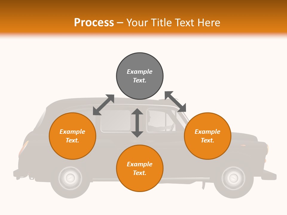 Vintage Black London PowerPoint Template