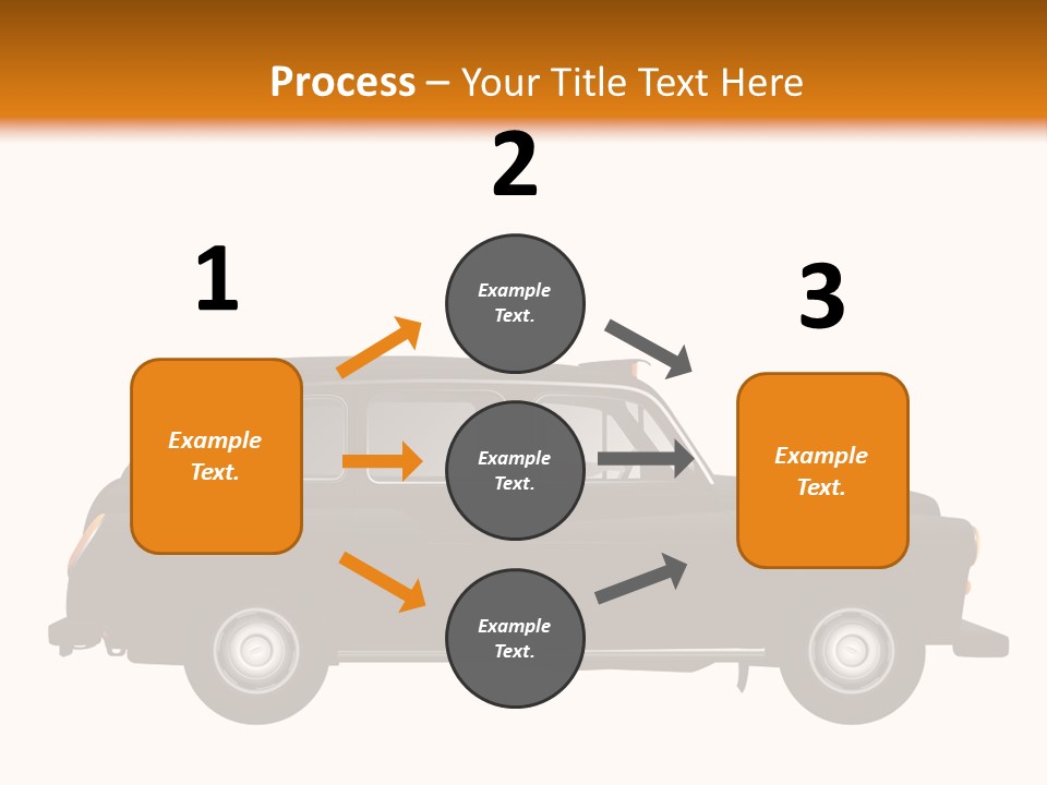 Vintage Black London PowerPoint Template