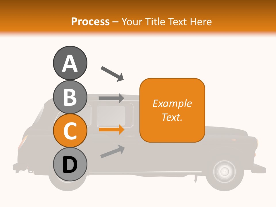 Vintage Black London PowerPoint Template