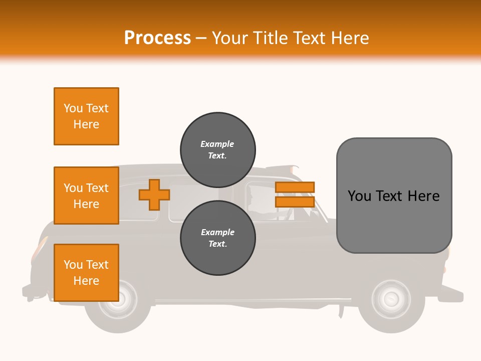 Vintage Black London PowerPoint Template