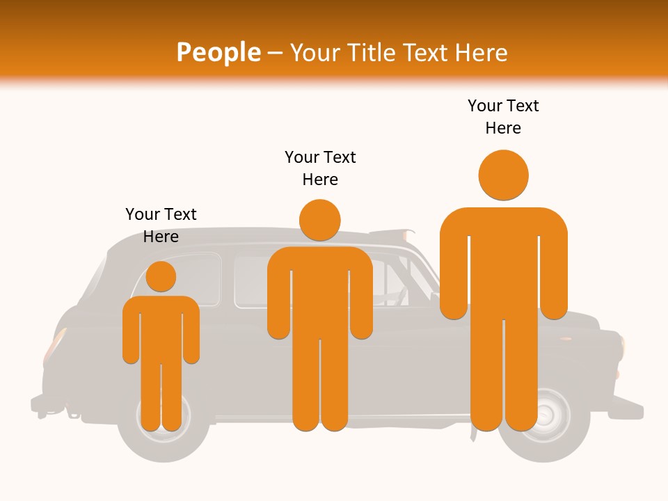 Vintage Black London PowerPoint Template