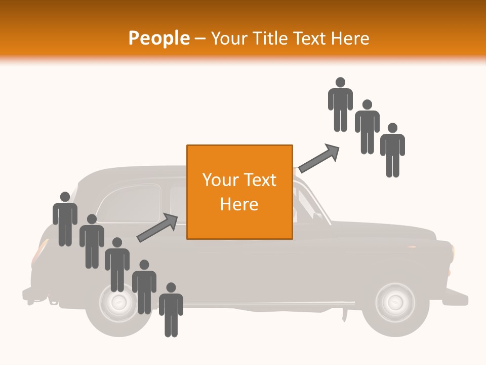 Vintage Black London PowerPoint Template