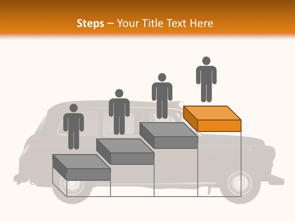 Vintage Black London PowerPoint Template