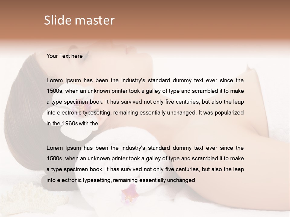 Portrait Skin People PowerPoint Template