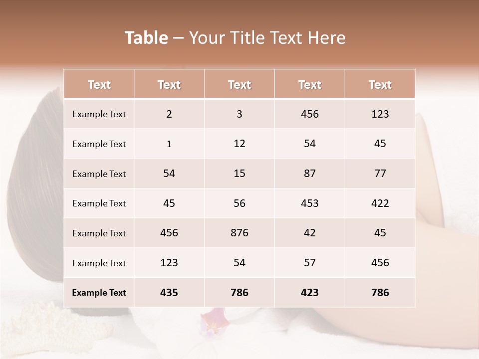 Portrait Skin People PowerPoint Template