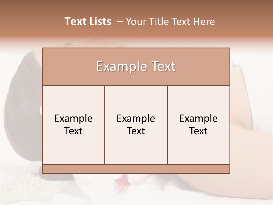 Portrait Skin People PowerPoint Template